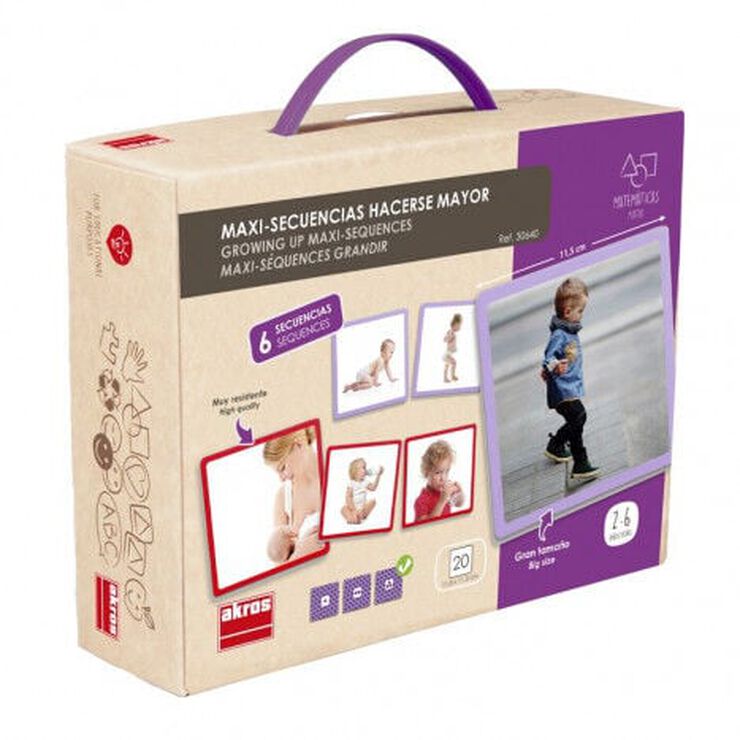 Juego de asociaci&oacute;n Akros Hacerse mayor