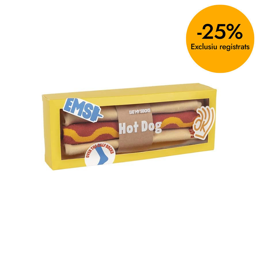 Calcetines Eat My Socks Hot Dog