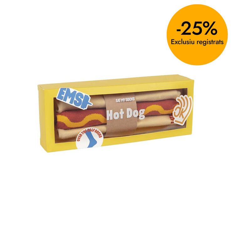 Calcetines Eat My Socks Hot Dog