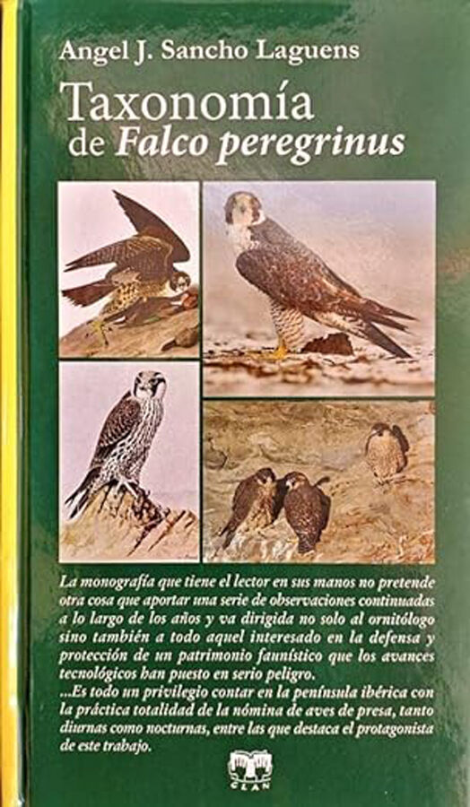 Taxonom&iacute;a de Falco Peregrinus