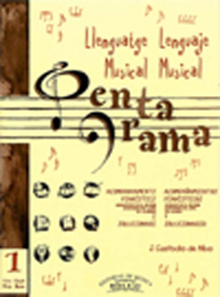 Pentagrama Grau Mitjà/Grado Medio 1 Acom 9788480207249