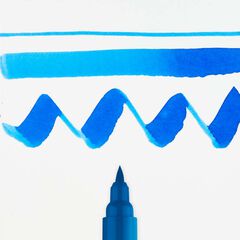 Retolador Ecoline Brush Pen blau ultramar fosc 506