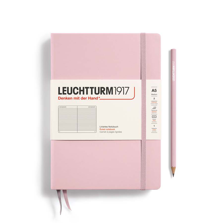 Llibreta Leuchtturm A5 tapa dura ratlla powder