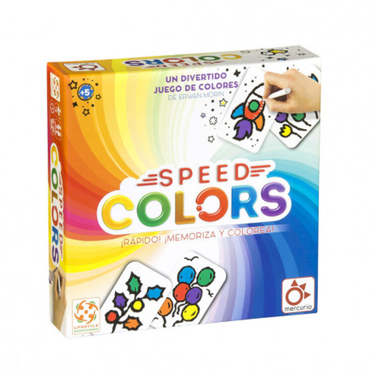 Juego de pintar Mercurio Speed ??Colores