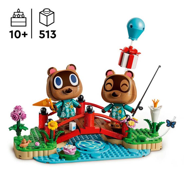 LEGO&reg; Aniimal Crossing Un d&iacute;a divertido con Tendo y Nendo