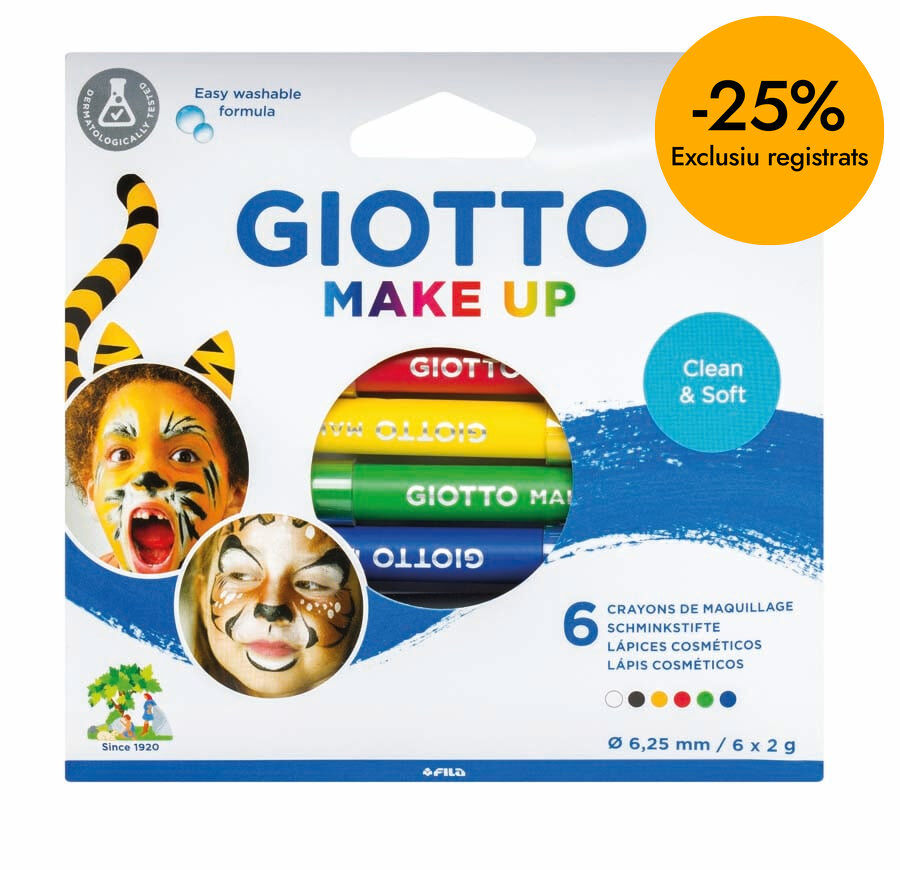 Maquillatge Giotto Make Up Classic 6u