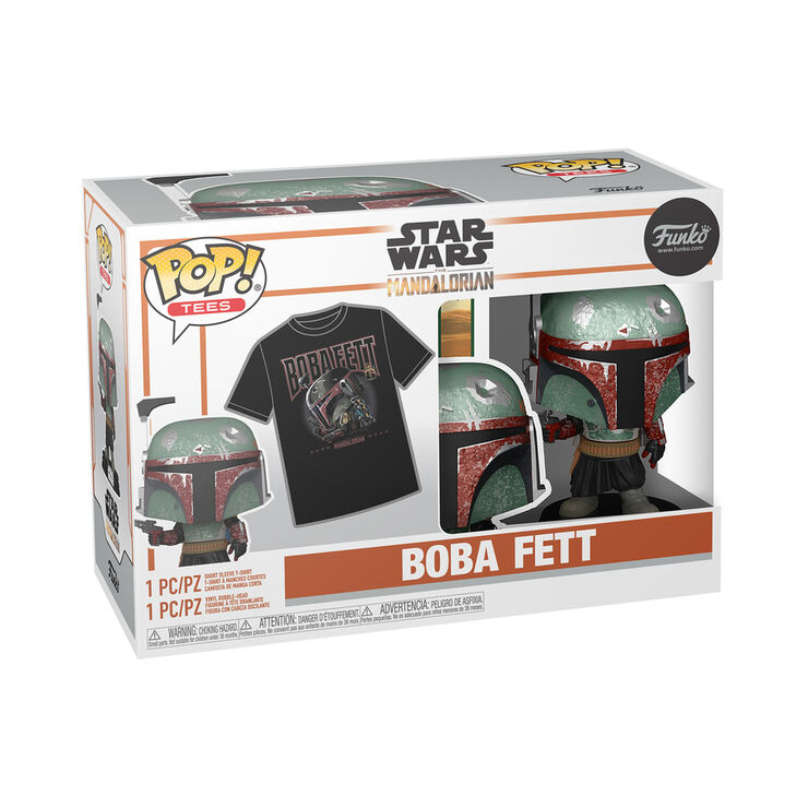 Funko POP! Pack Camiseta Boa Fett - M