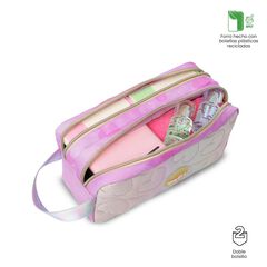 Estuche Totto 2 Cremalleras Unicorn Kisses