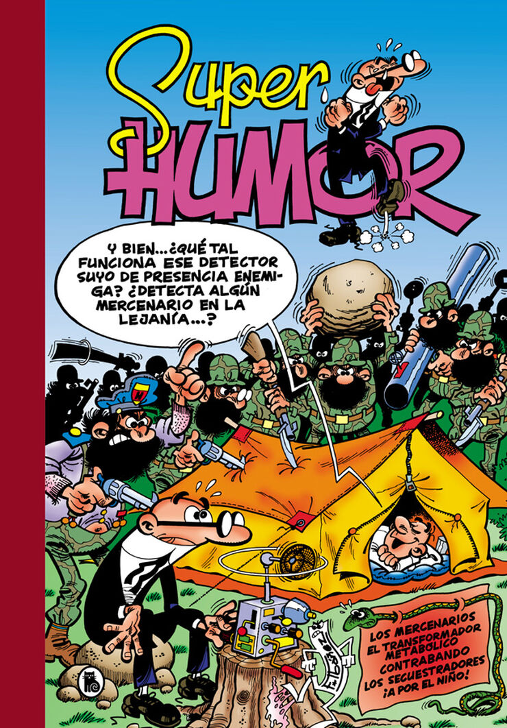 Súper Humor Mortadelo 14: Los mercenarios, El transformador metabólico, Contrabando, Los secuestradores, ¡A por el niño!