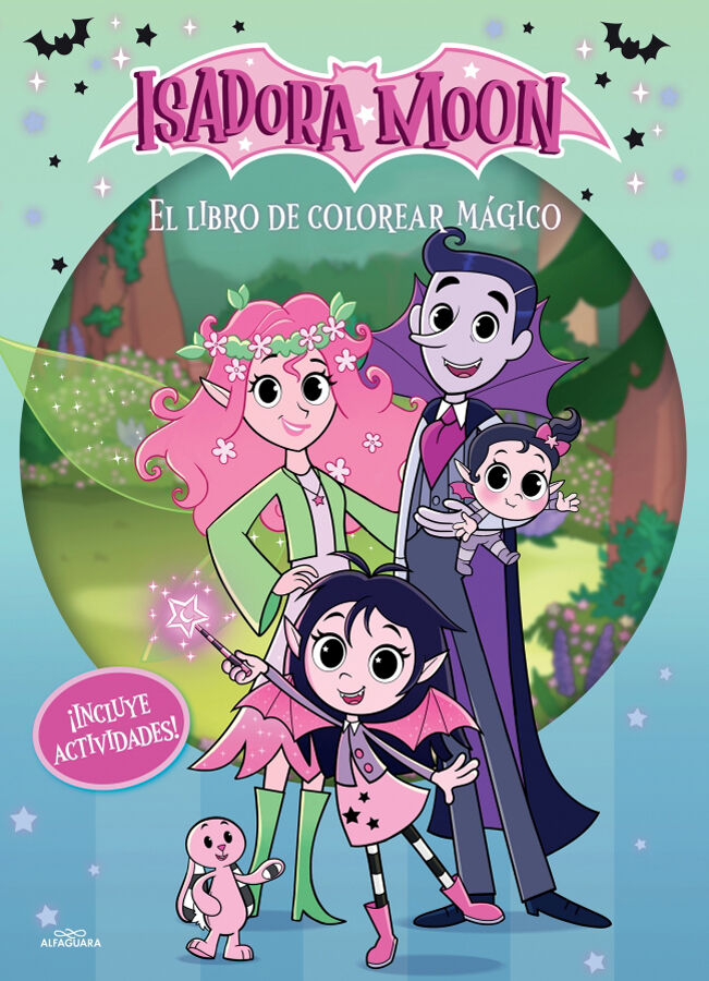 Isadora Moon (Serie de televisi&oacute;n) - El libro de colorear m&aacute;gico