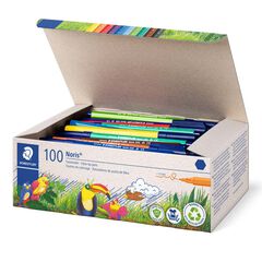 Rotuladores de colores Staedtler 326 100u Pack escolar