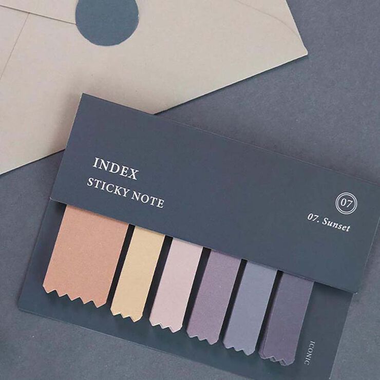 Marcadores adhesivos Iconic Sunset