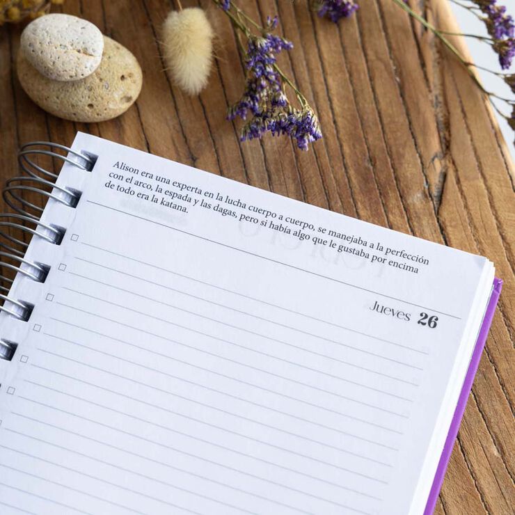 Agenda Las Guerreras Maxwell castellano d&iacute;a/p&aacute;g 2026