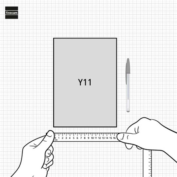 Agenda Planificador Finocam Y11 mes/vista mult 2026 gris