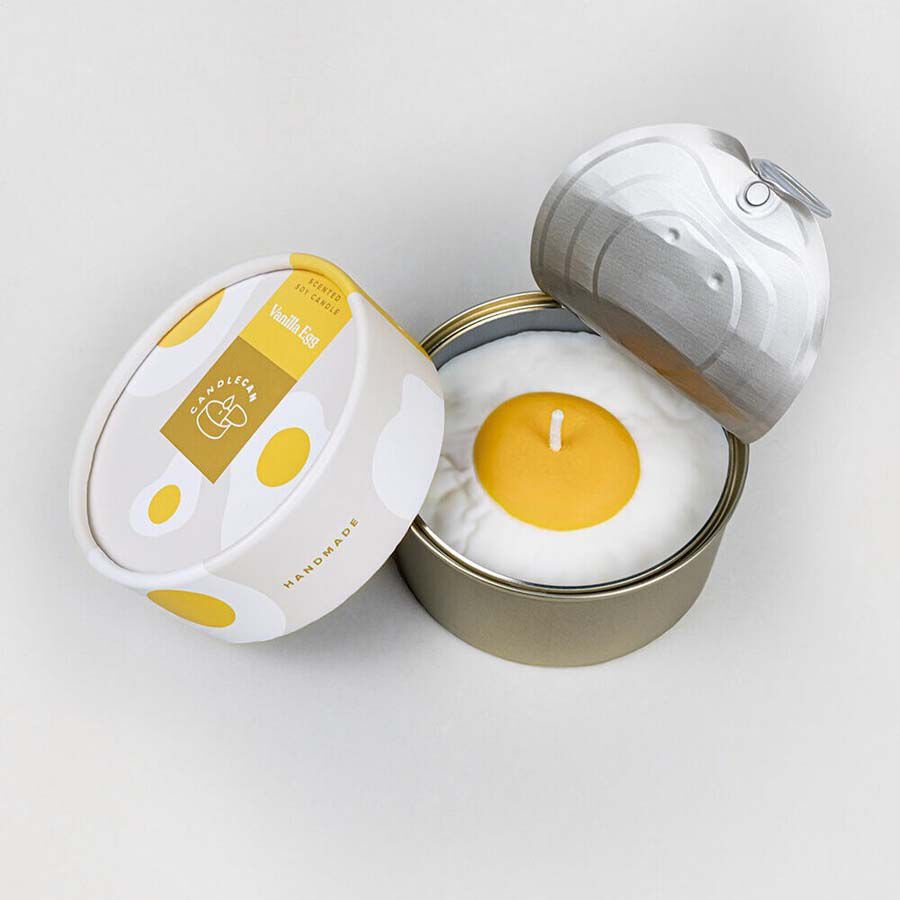 Vela arom&aacute;tica CandleHand Vanilla Egg