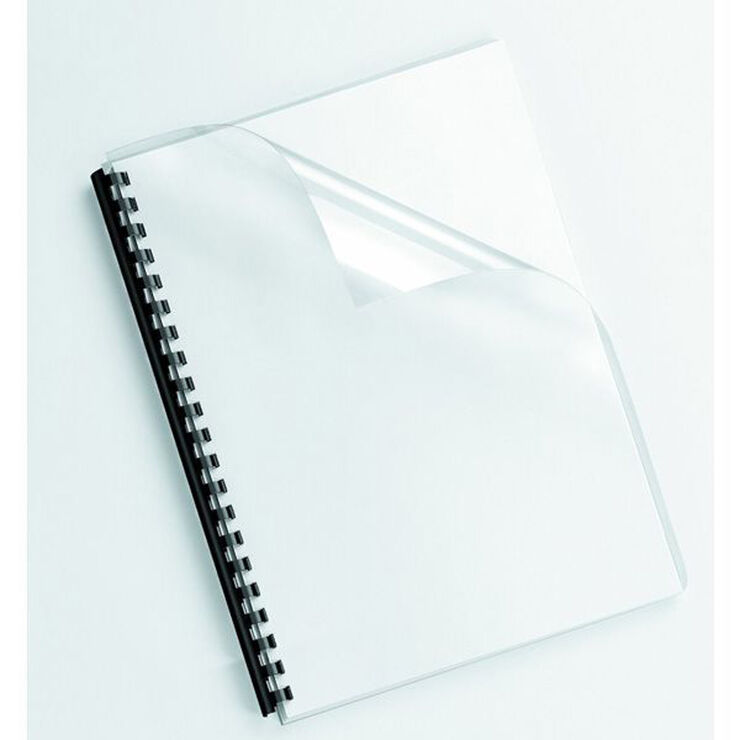 Tapas PVC transparente cristal A3 200 micras
