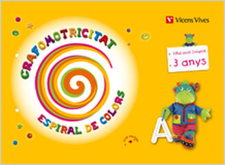 Grafomotricita Espiral de Colors Infantil 3 anys Vicens Vives Balears
