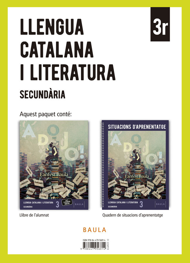 BAU S3 Catal&agrave;/+quad./FF/26
