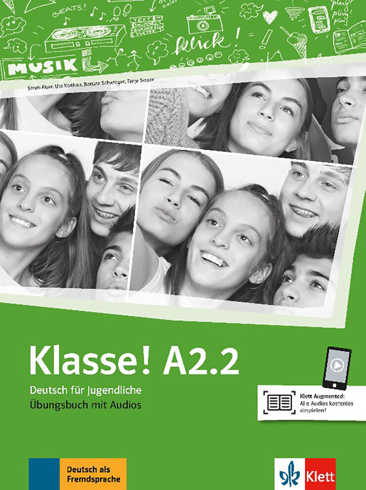 Klasse! A2.2, Libro de Ejercicos + Audio