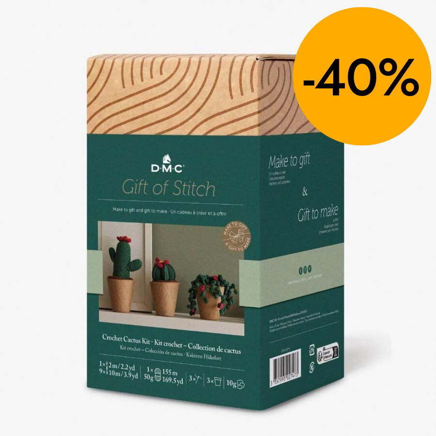Kit Crochet Col&middot;lecci&oacute; de Cactus DMC