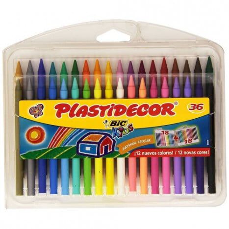 Ceres Plastidecor Bic Kids 36 colors