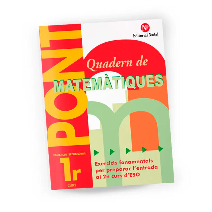 Quadern de matemàtiques Pont 1r ESO