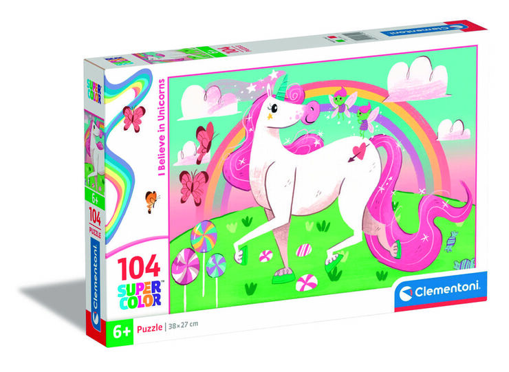 Puzle Clementoni de 104 peces Unicorn Puzle Clementoni de 104 peces Unicorn
