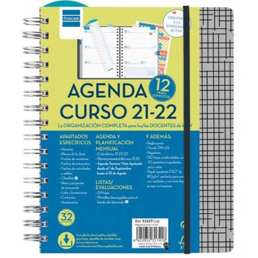 Planificador Clases Diario Docente Finocam ES