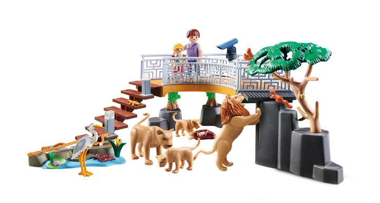 Playmobil Family Fun Recinte Exterior de Lleons (70343)