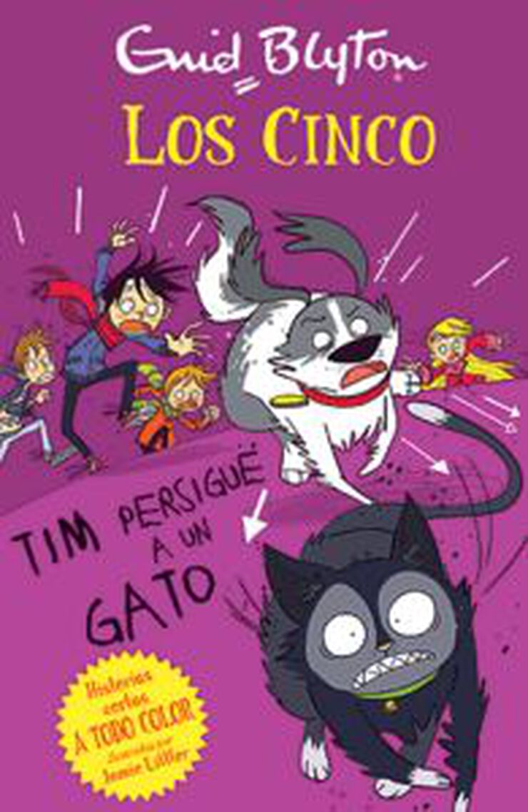 Tim persigue un gato