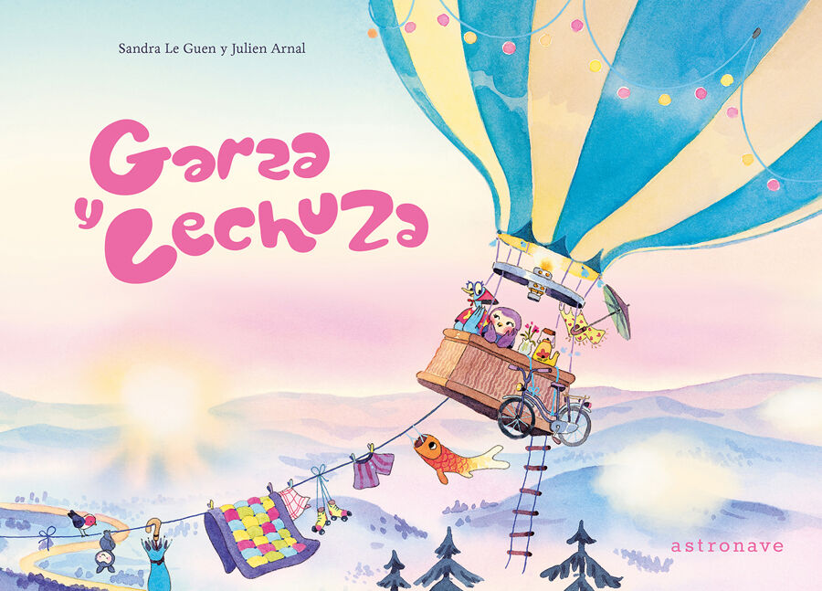 Garza y lechuza