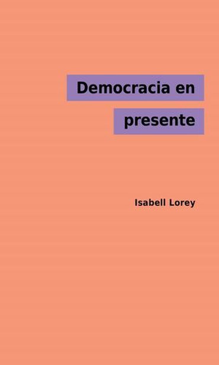 Democracia en presente