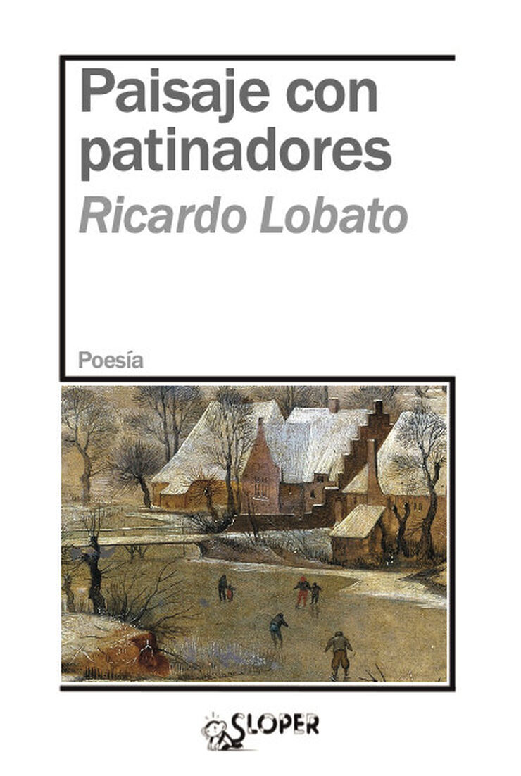 Paisaje con patinaores