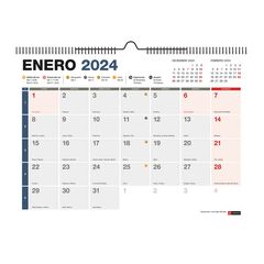 Calendari paret MiquelRius A3 2024 cast Completo