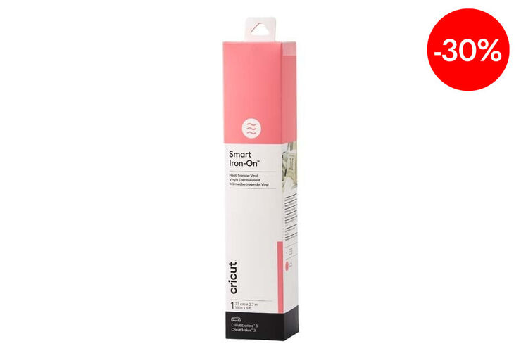 Smart Iron-on 33x270cm rosa