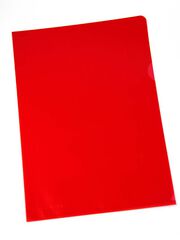 Dosier amb ungla Abacus PP Foli vermell 10u