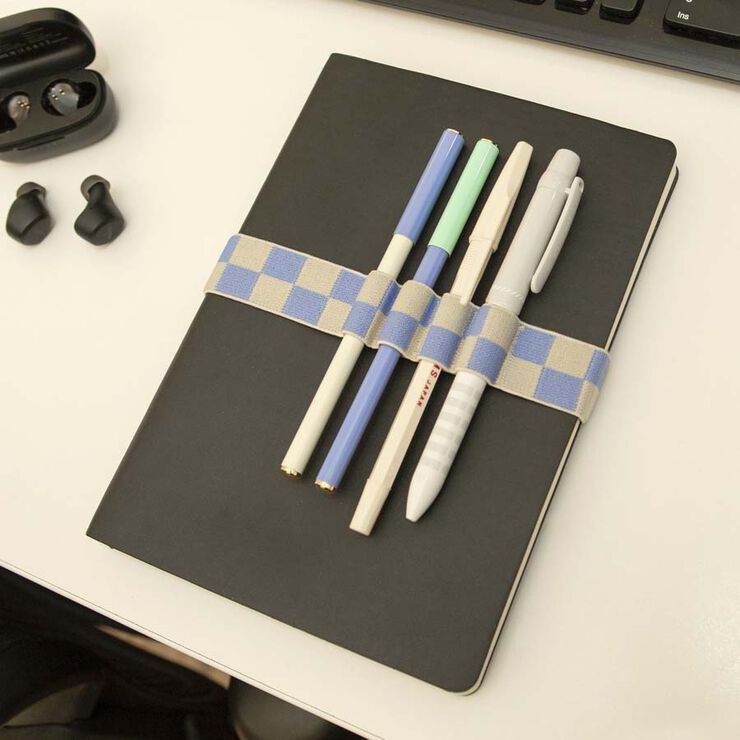 Goma elàstica porta bolígrafs Inkerie blau