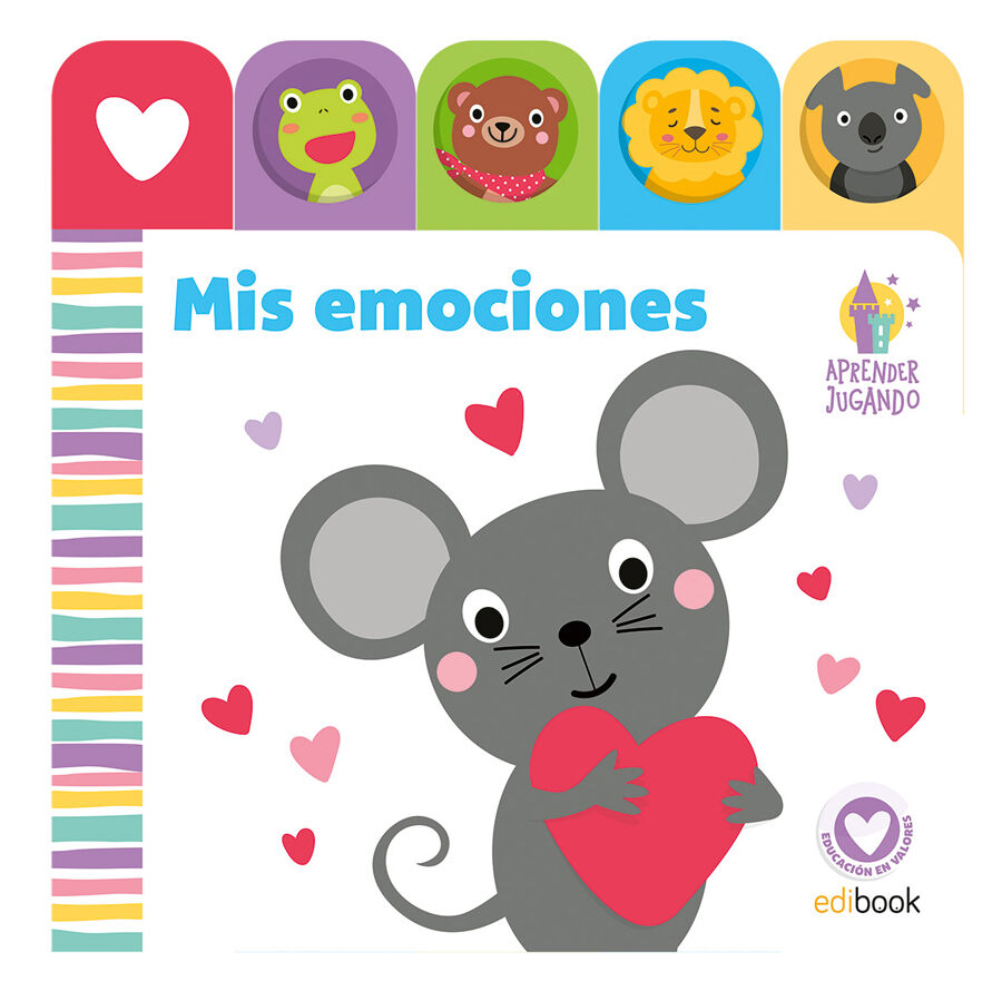 Aprender jugando - Libro pesta&ntilde;as - Mis emociones