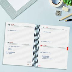 Agenda Finocam Esp.18M E10 2D/P Multiling&uuml;e 2026-27 Negro