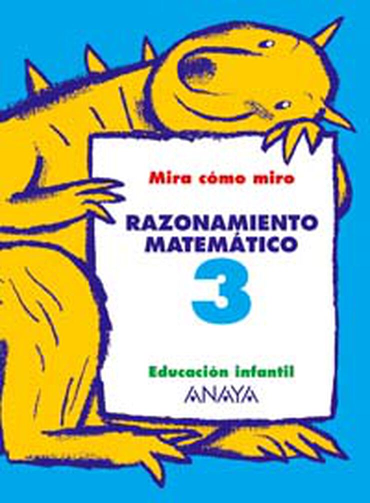 Razonamiento Matemático 3 Infantil 5 Años