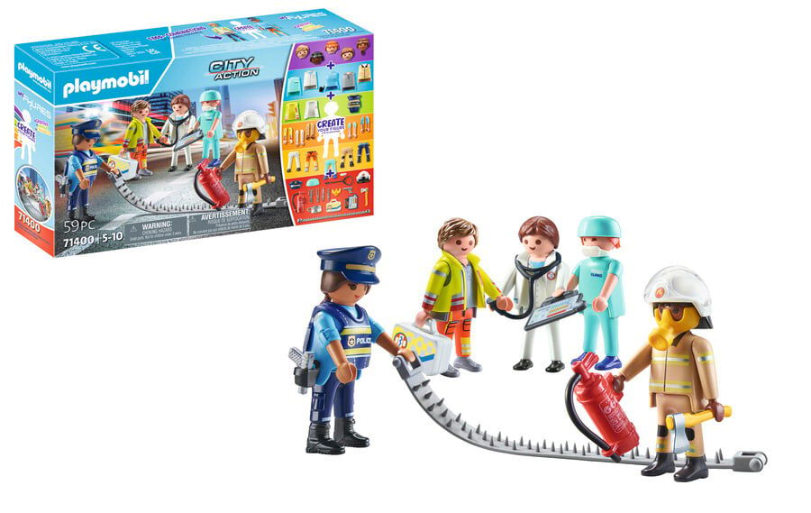 Playmobil My Figures Equipo de Rescate 71400