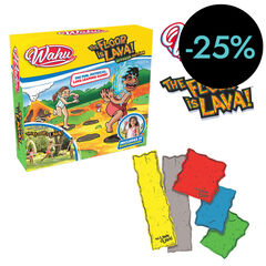 The floor is lava! Outdoor edition