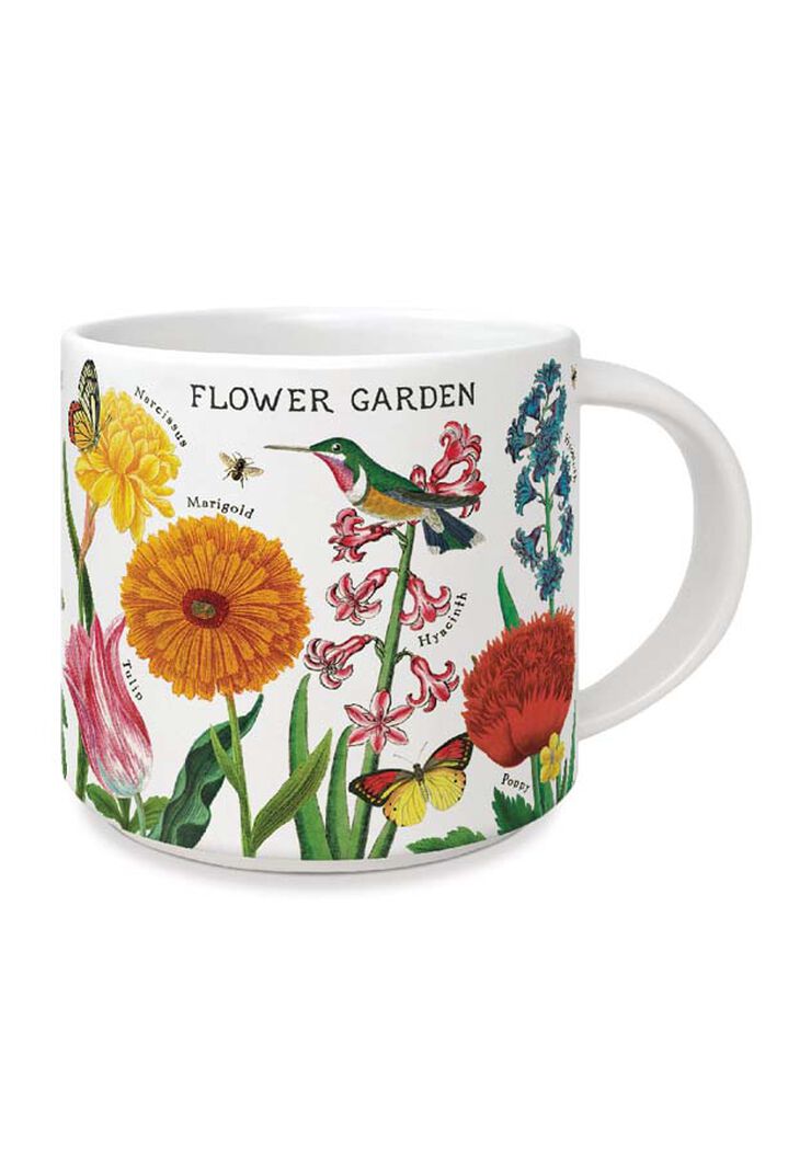 Taza Cavallini Flower Garden