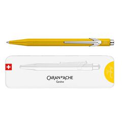 Bolígrafo 849 Caran d'Ache Colormat amarillo