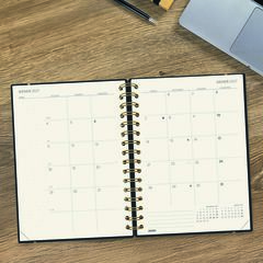 Agenda Finocam 16M Haiku E10 Sem/Vista Catal&aacute;n 2026-27 Negro