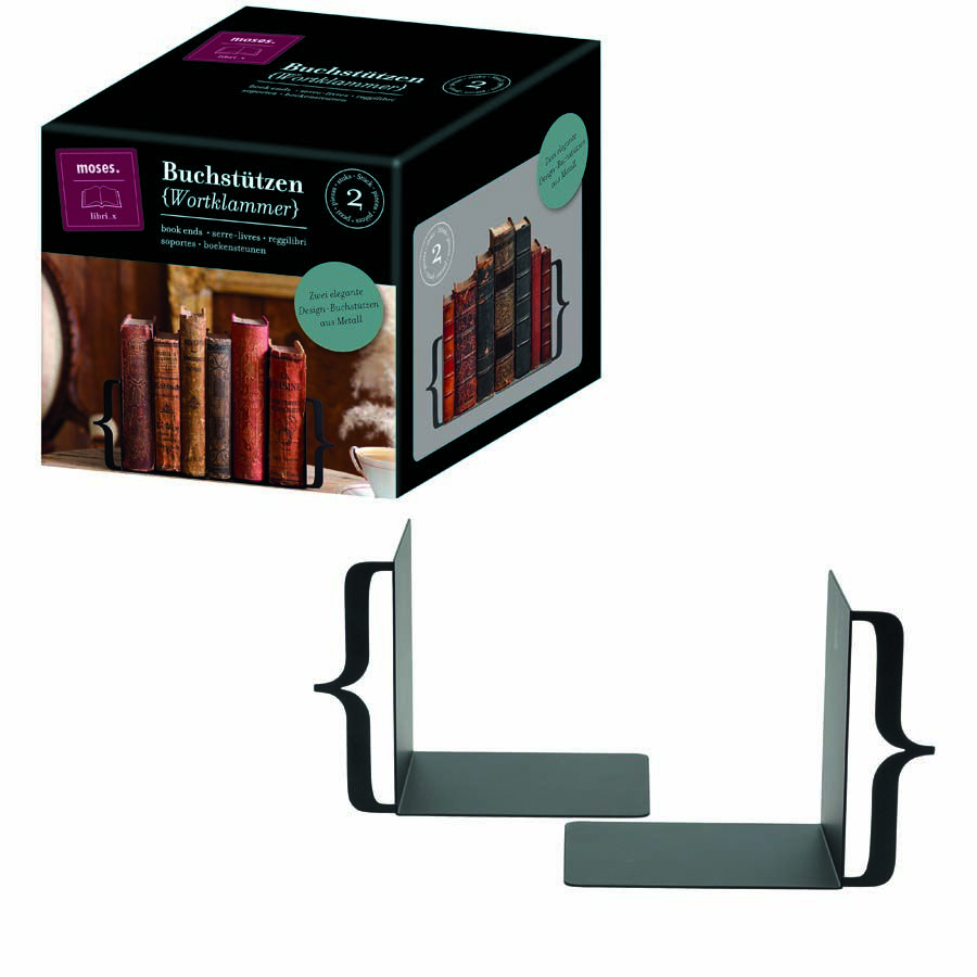 Sujeta Libros Entre llaves 2u