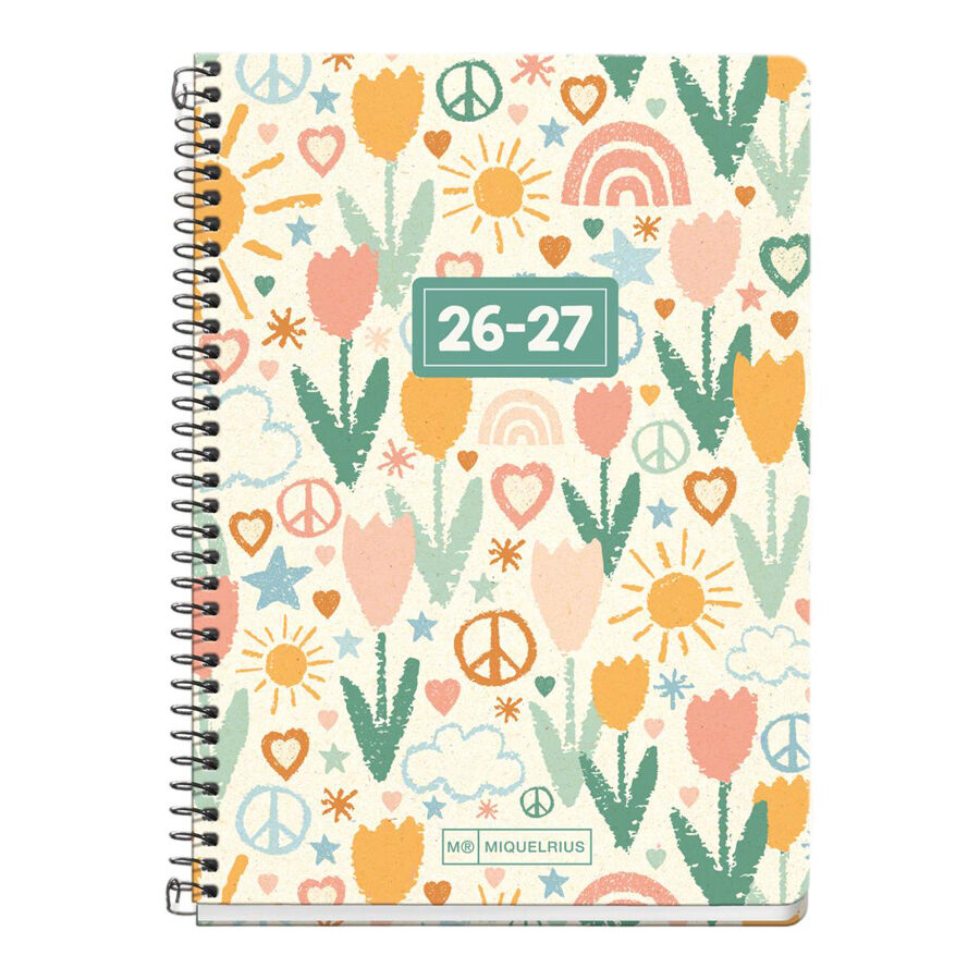 Agenda Escolar Activa S/V Mult. 2026-2027 Ecopeac