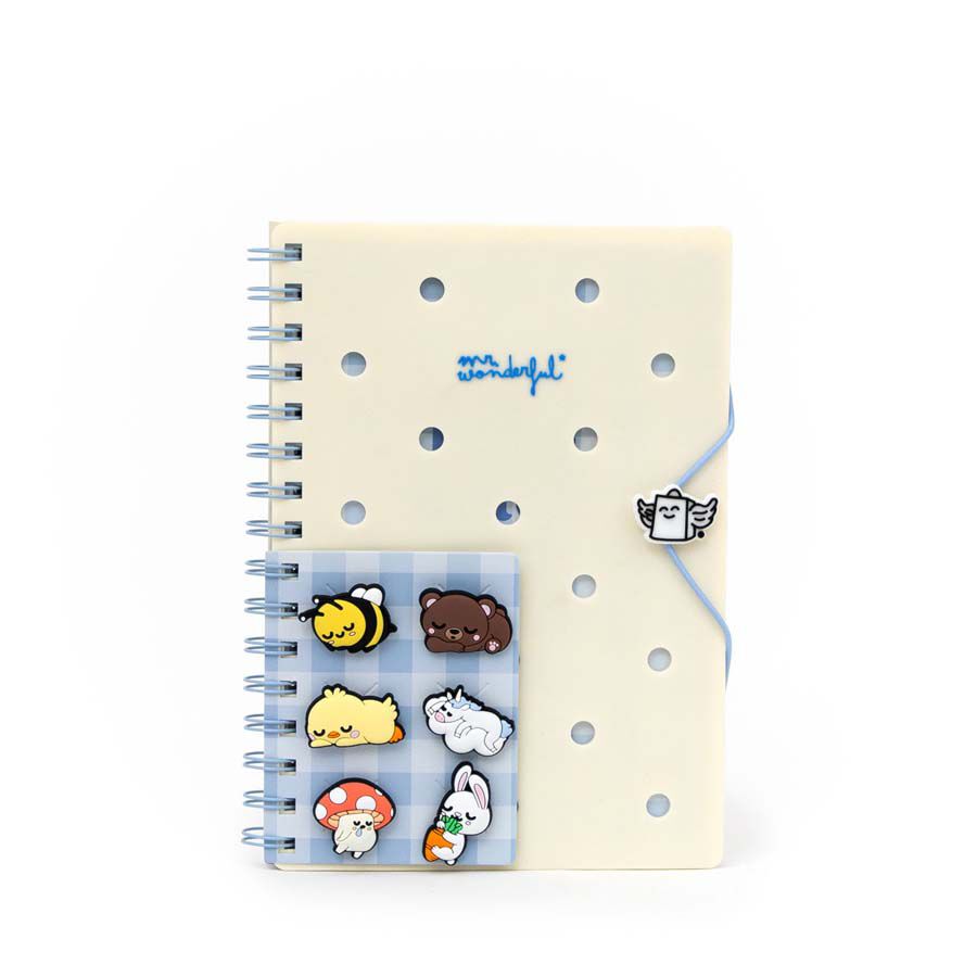 Llibreta A5 amb Pins Lazy Bobo