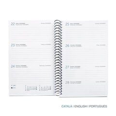 Agenda Miquelrius Especial Activa Semana Vista Catal&aacute;n Silvestre 2027 Multicolor