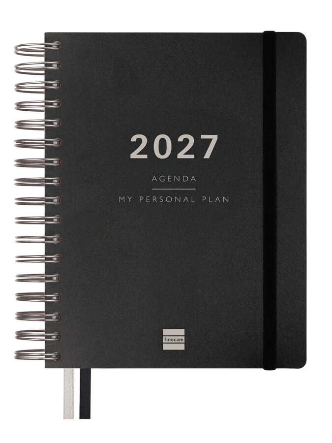 Agenda Finocam Tempus Dia P&agrave;gina 2027 Castell&agrave; Negre